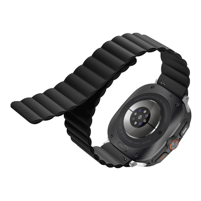 Invix Galaxy Watch Silicone Magnetic Band-Black