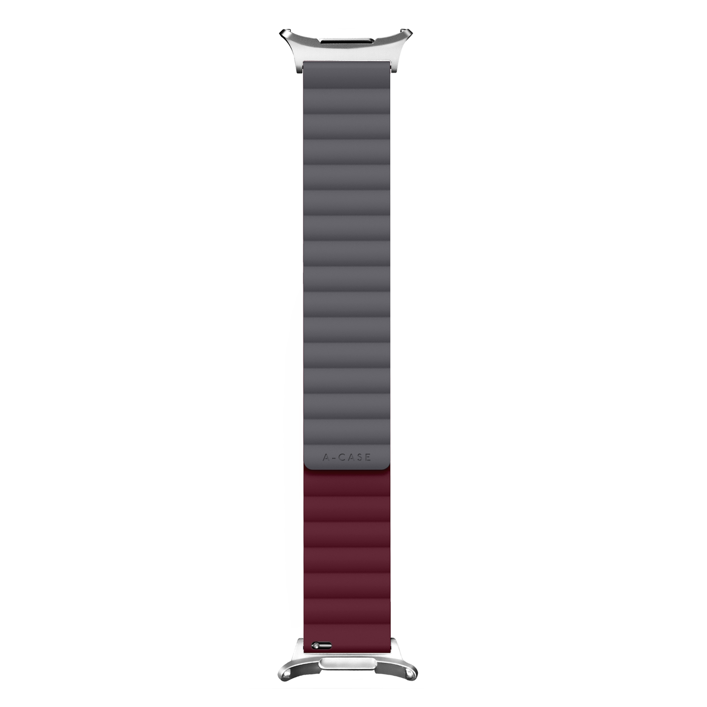Invix Galaxy Watch Silicone Magnetic Band-Gray/Red