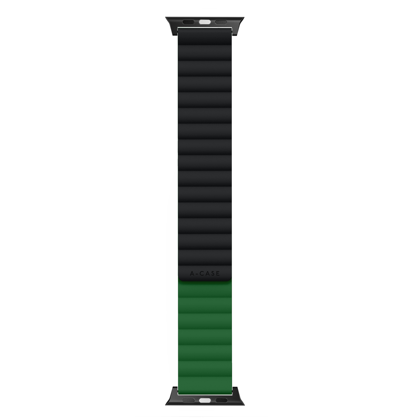 Invix Apple Watch Silicone Magnetic Band-Black/Green