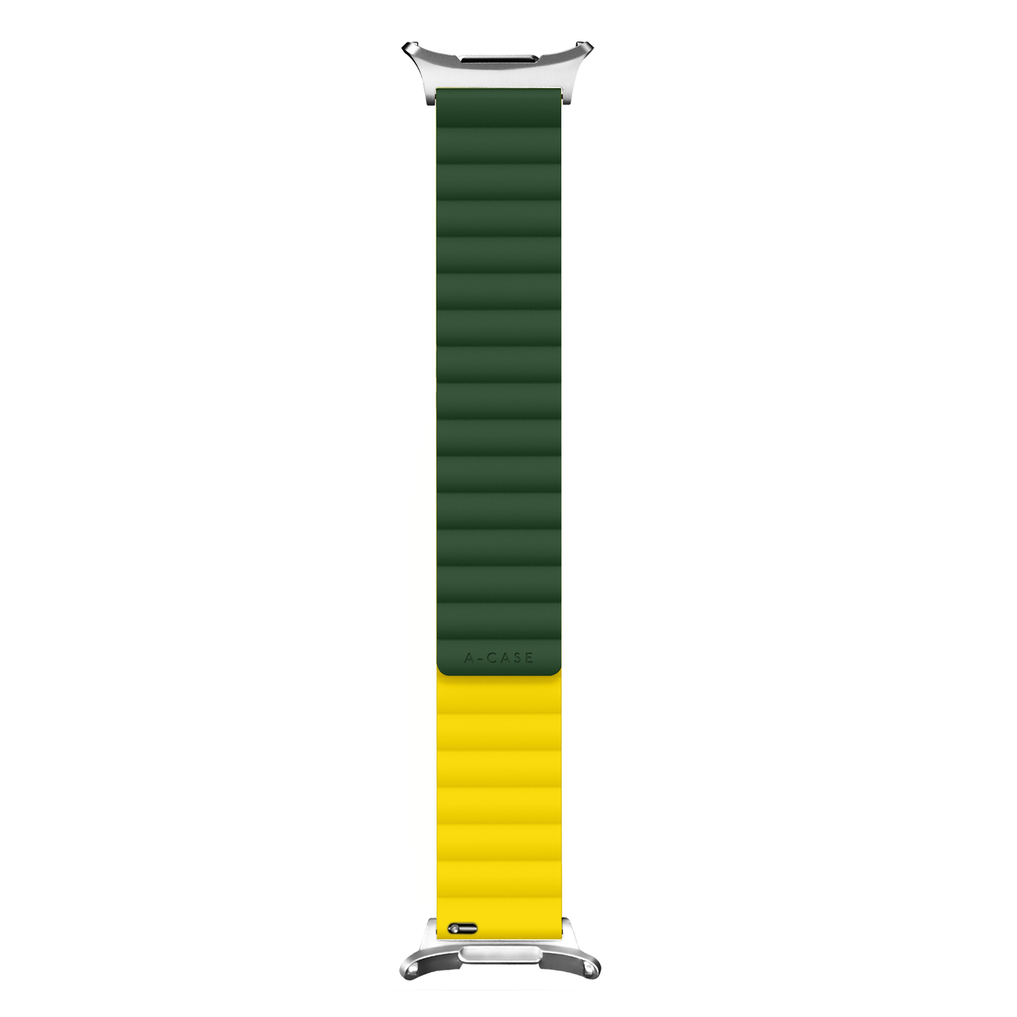 Invix Galaxy Watch Silicone Magnetic Band-Green/Yellow