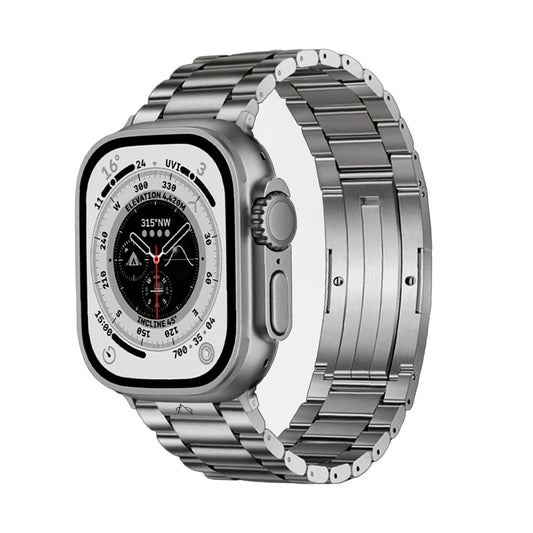 Amanos Apple Watch Steel Band-Titanium