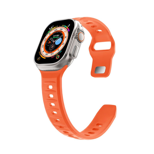 Amasra Apple Watch Silicone Band-Orange
