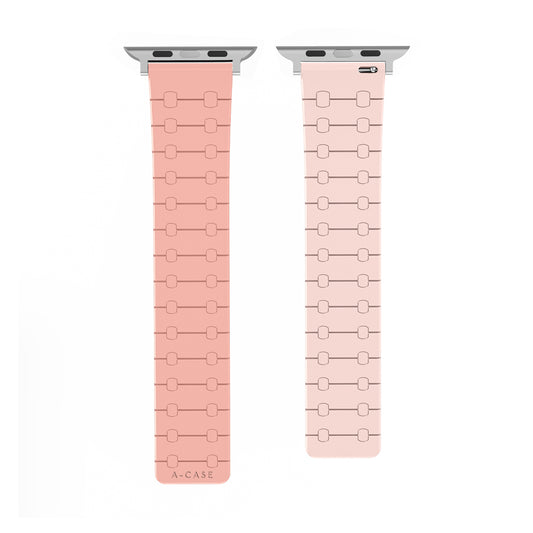 Perge Apple Watch Silicone Magnetic Band-Pink