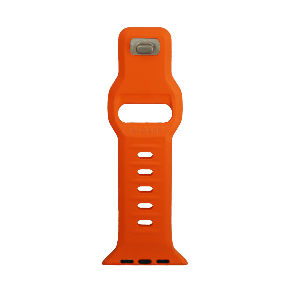 Amasra Apple Watch Silicone Band-Orange