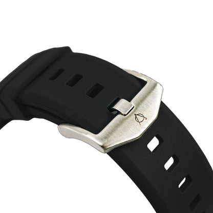 Sarzep Silicone Apple Watch Strap - Black