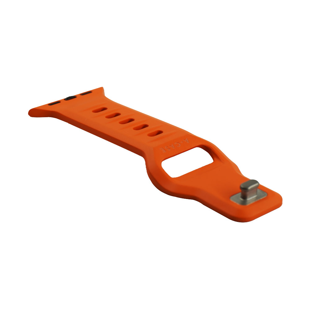 Amasra Apple Watch Silicone Band-Orange