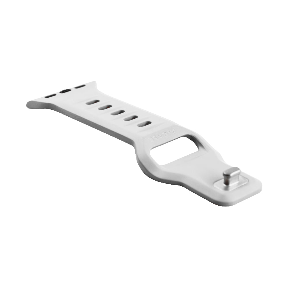 Amasra Apple Watch Silicone Band-White