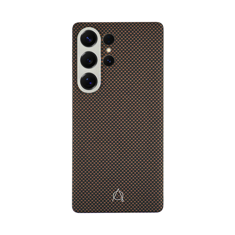 Desen Aramid Fiber Case For Samsung Galaxy S25 Ultra -Gold