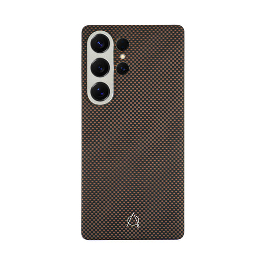Desen Aramid Fiber Case For Samsung Galaxy S25 Ultra -Gold