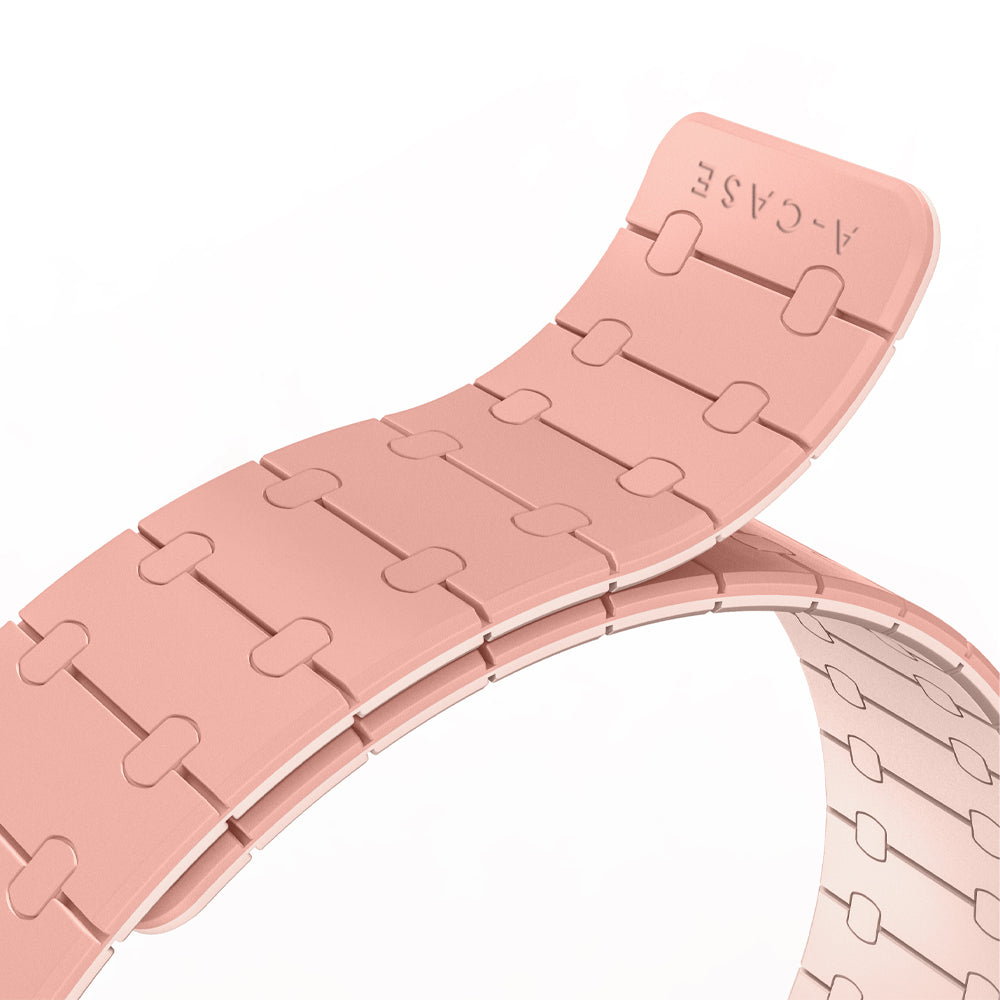 Perge Apple Watch Silicone Magnetic Band-Pink