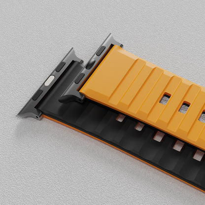 Bodrum Apple Watch Silicone Band Yellow/Black