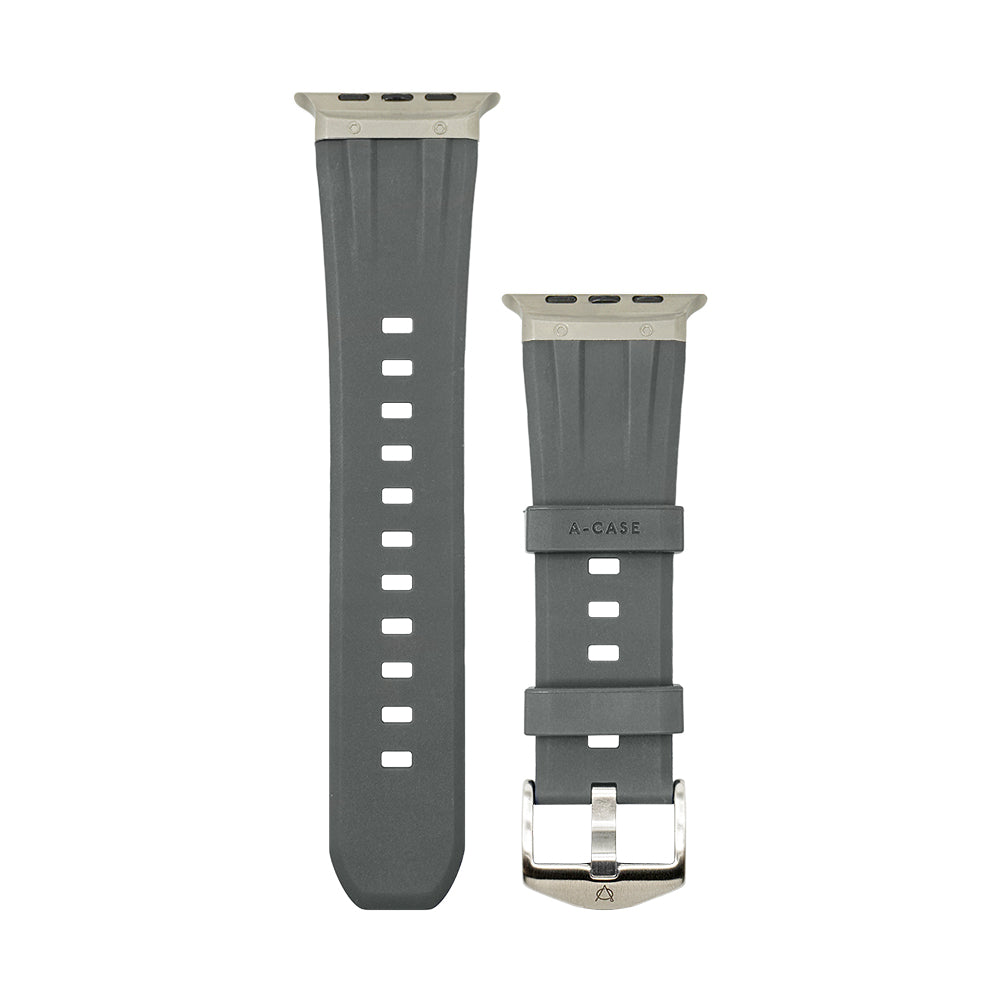 Sarzep Silicone Apple Watch Strap - Gray