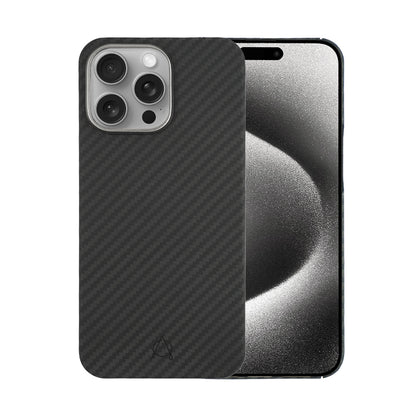 Kavar 1500D Aramid Fiber Case For iPhone 15 Series - Black