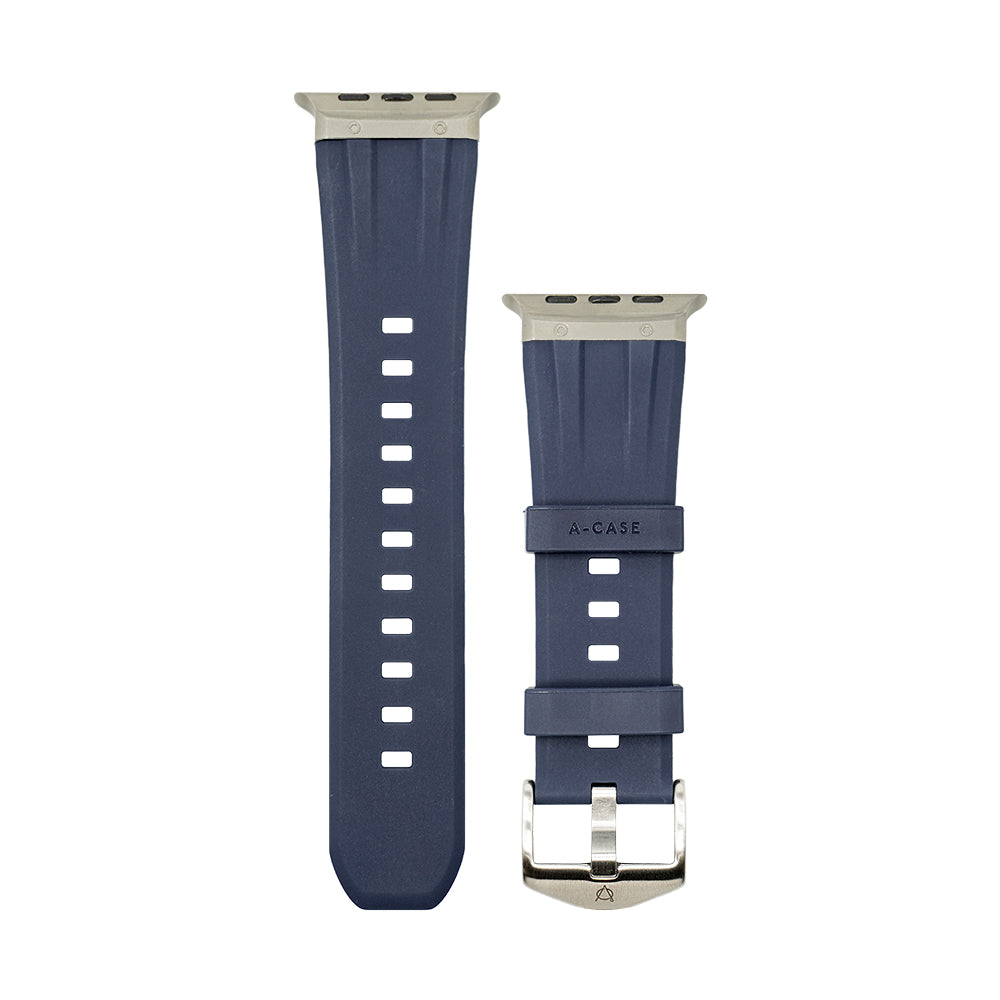 Sarzep Silicone Apple Watch Strap - Navy