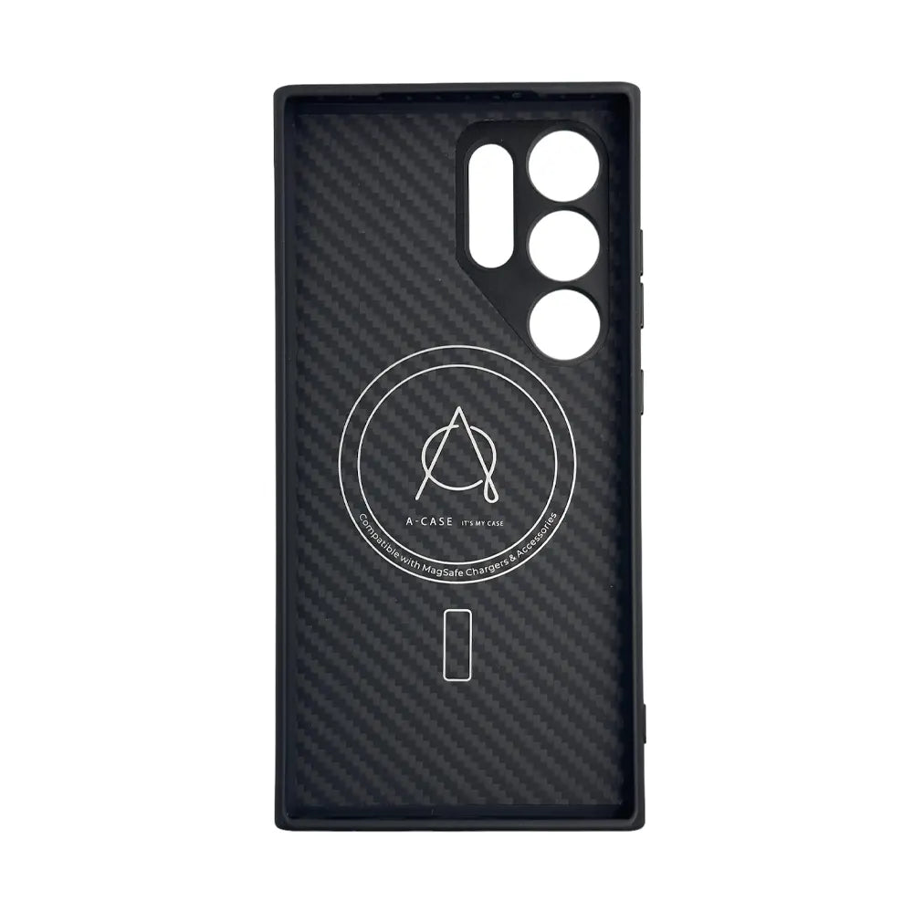 Savar Aramid Fiber Case For S24 Ultra – 1500D - Black