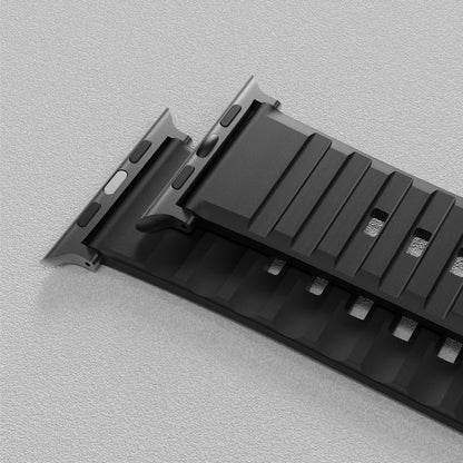 Bodrum Apple Watch Silicone Band Black/Black
