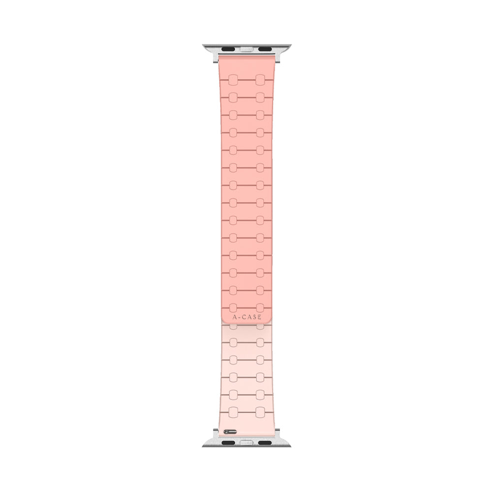 Perge Apple Watch Silicone Magnetic Band-Pink
