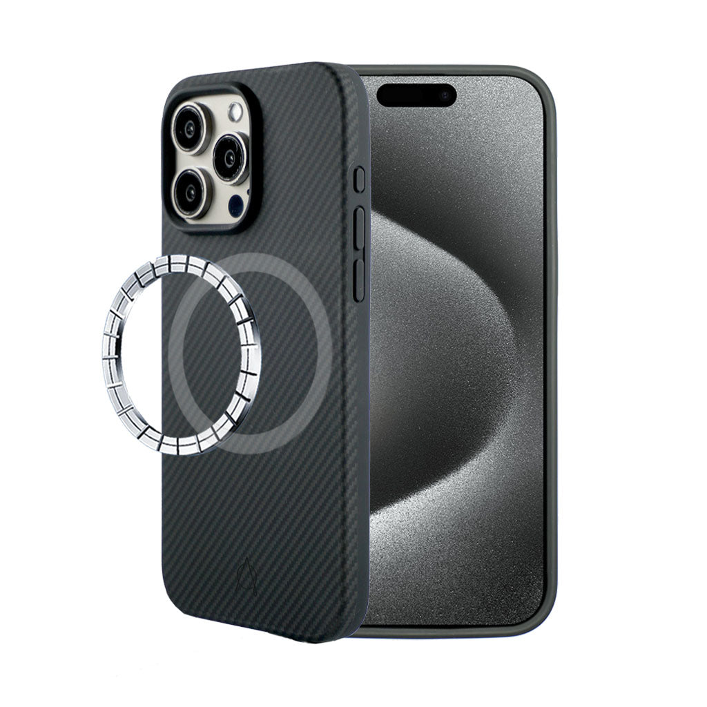 Savar Aramid Fiber Case For iPhone 15 Pro Max - 600D