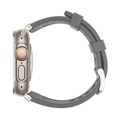 Sarzep Silicone Apple Watch Strap - Gray