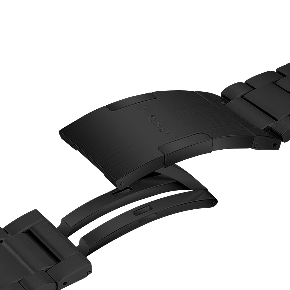Amanos Apple Watch Steel Band-Black
