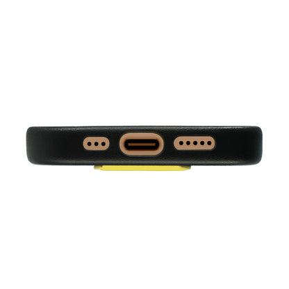 Tank Pro Vegan Leather Case For iPhone 16 Series-Yellow