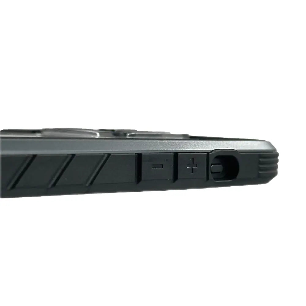 Asker Case For iPhone 15 Pro Max - Black/Silver