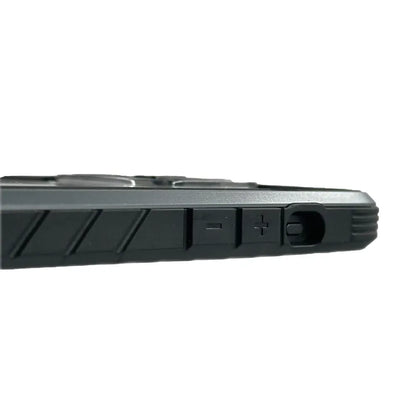 Asker Case For iPhone 15 Pro Max - Black/Silver