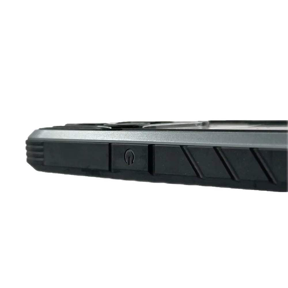Asker Case For iPhone 15 Pro Max - Black/Silver