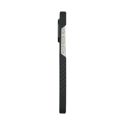 Zikzak Aramid Fiber Case For iPhone 15 Pro Max - Black