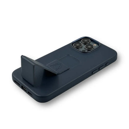 Tank Vegan Leather Case For iPhone 15 Pro Max - Blue