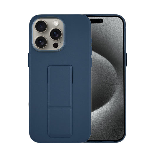Tank Vegan Leather Case For iPhone 15 Pro Max - Blue
