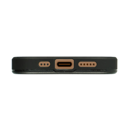 Ambar Leather Case For iPhone 16 Series – Gray