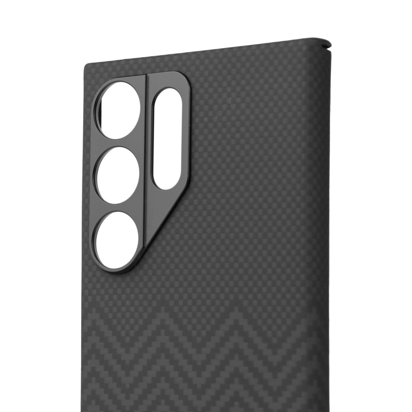 ZikZak Aramid Fiber Case For S24 Ultra – Black