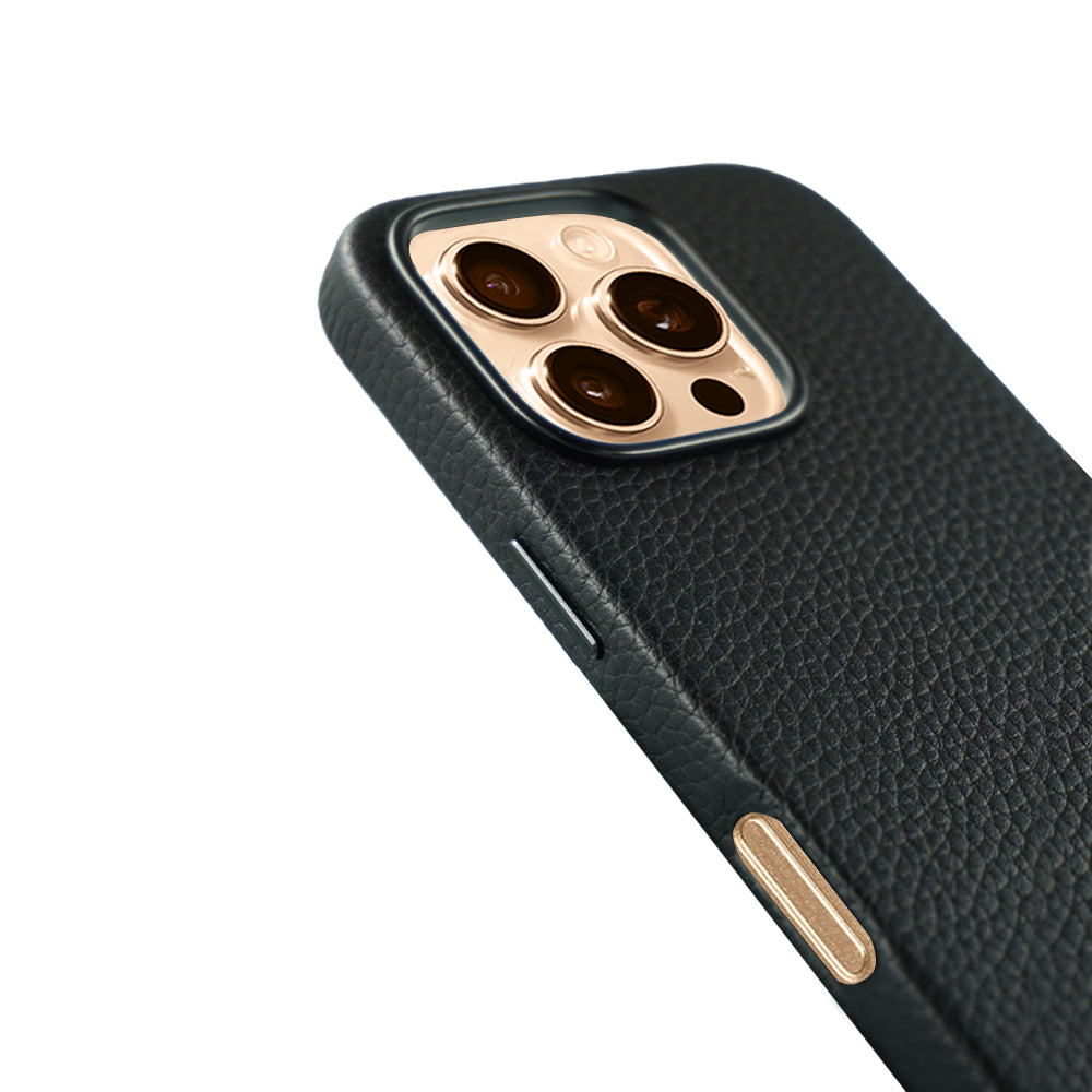 Amur Leather Case For iPhone 16 Series – Black