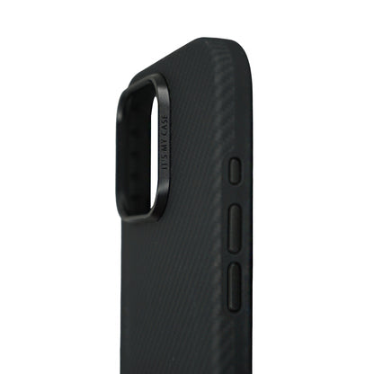 Savar 600D Aramid Fiber Case For iPhone 16 Pro-Black