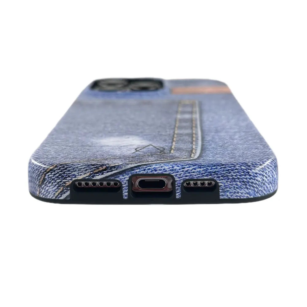 Denim Case For iPhone 15 Series - Blue