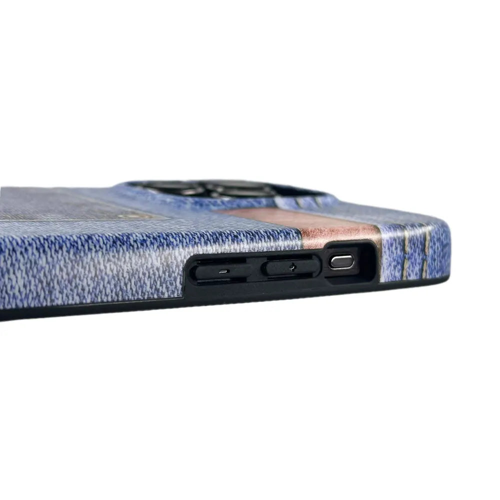 Denim Case For iPhone 15 Series - Blue