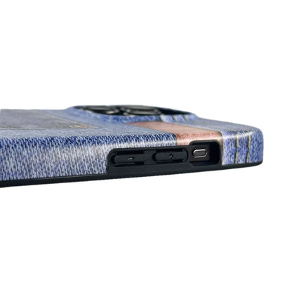 Denim Case For iPhone 15 Series - Blue