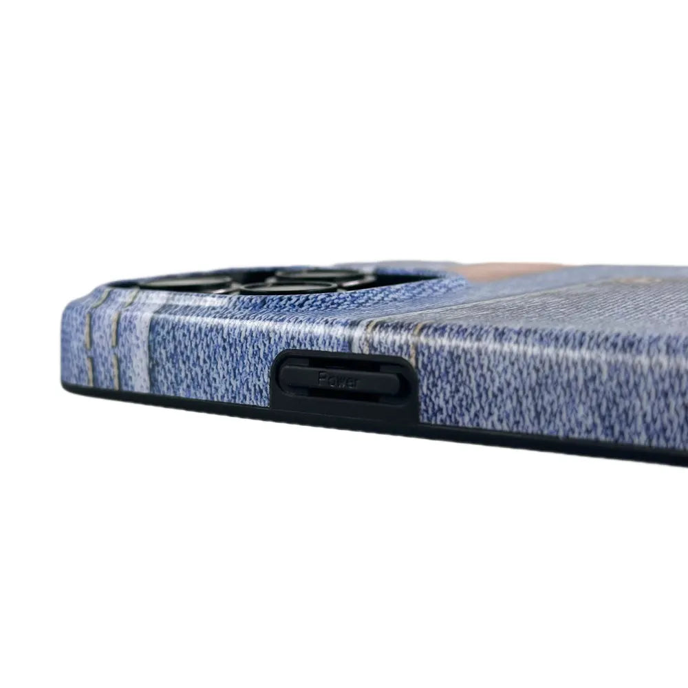 Denim Case For iPhone 15 Series - Blue