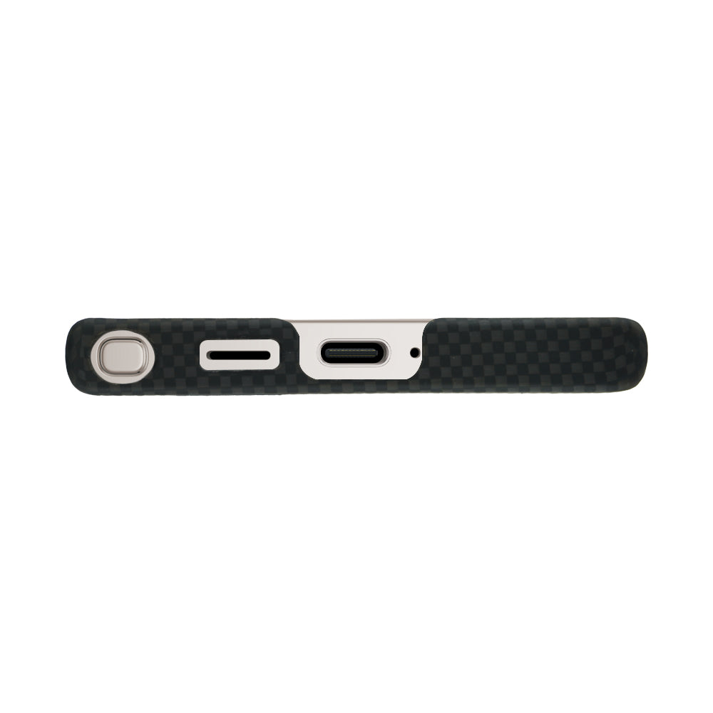 ZikZak Aramid Fiber Case For S24 Ultra – Black