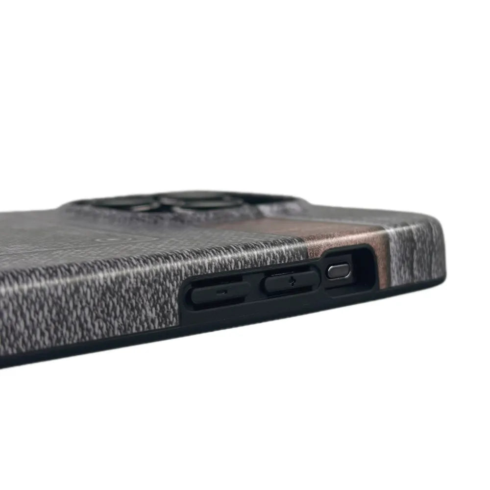 Denim Case For iPhone 15 Series - Gray