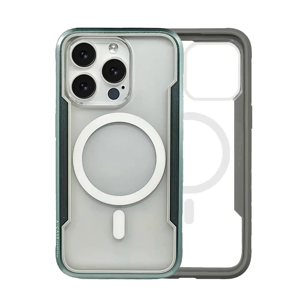 Asker Case For iPhone 15 Pro Max - Silver