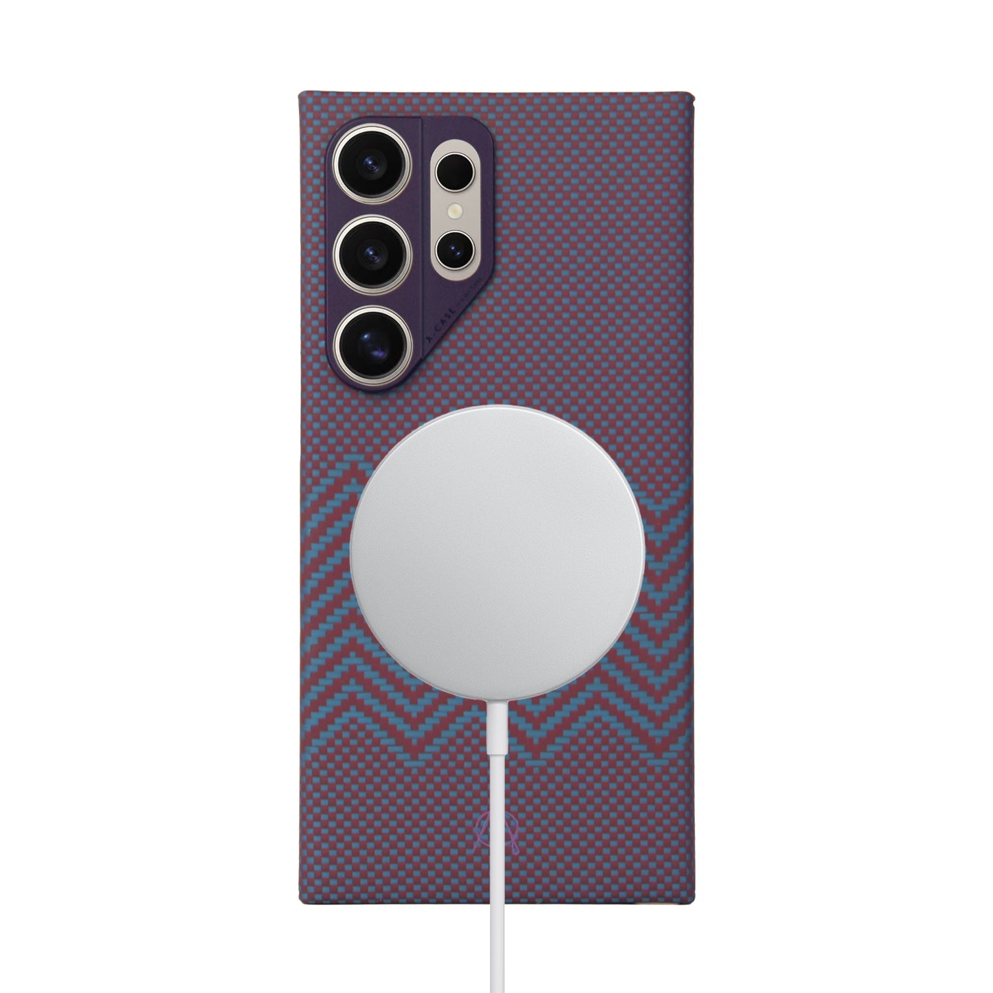 ZikZak Aramid Fiber Case For S24 Ultra – Purple