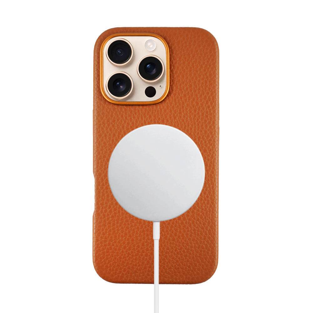 Amur Leather Case For iPhone 16 Series – Brown
