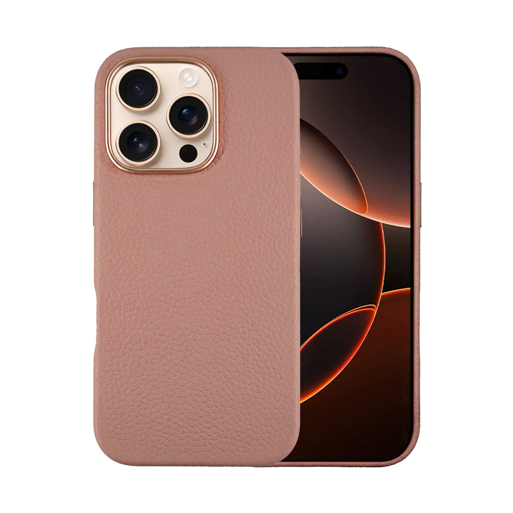 Amur Leather Case For iPhone 16 Series – Gray