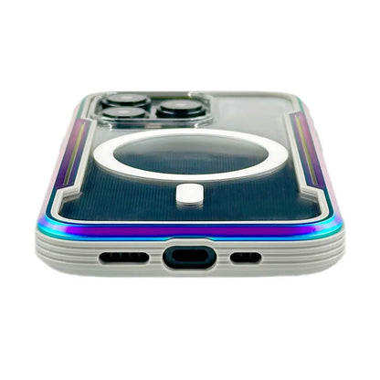 Asker Case For iPhone 15 Pro Max - Rainbow