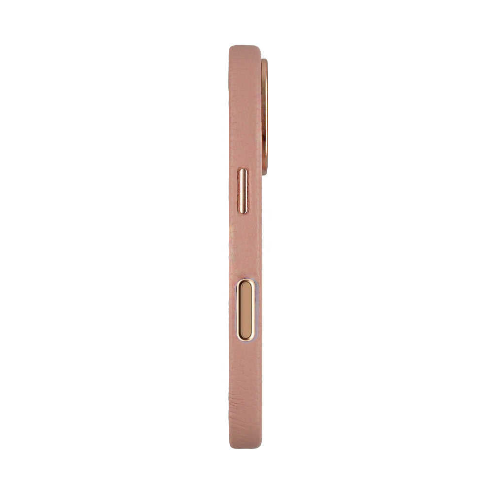 Amur Leather Case For iPhone 16 Series – Pink