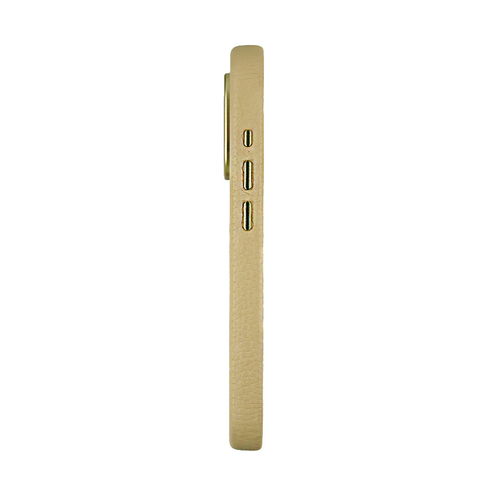 Amur Leather Case For iPhone 16 Series – Beige
