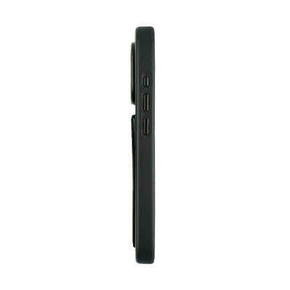 Tank Vegan Leather Case For iPhone 16 Series-Black