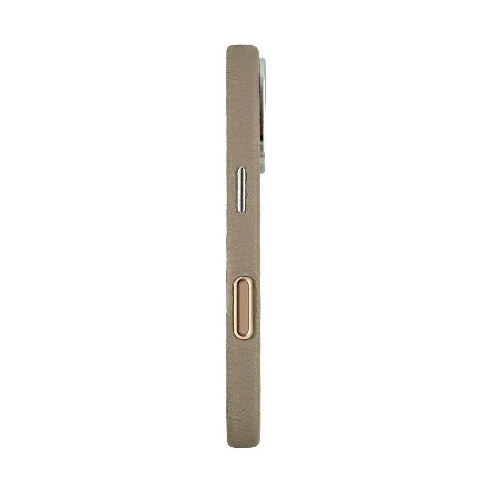 Amur Leather Case For iPhone 16 Series – Gray